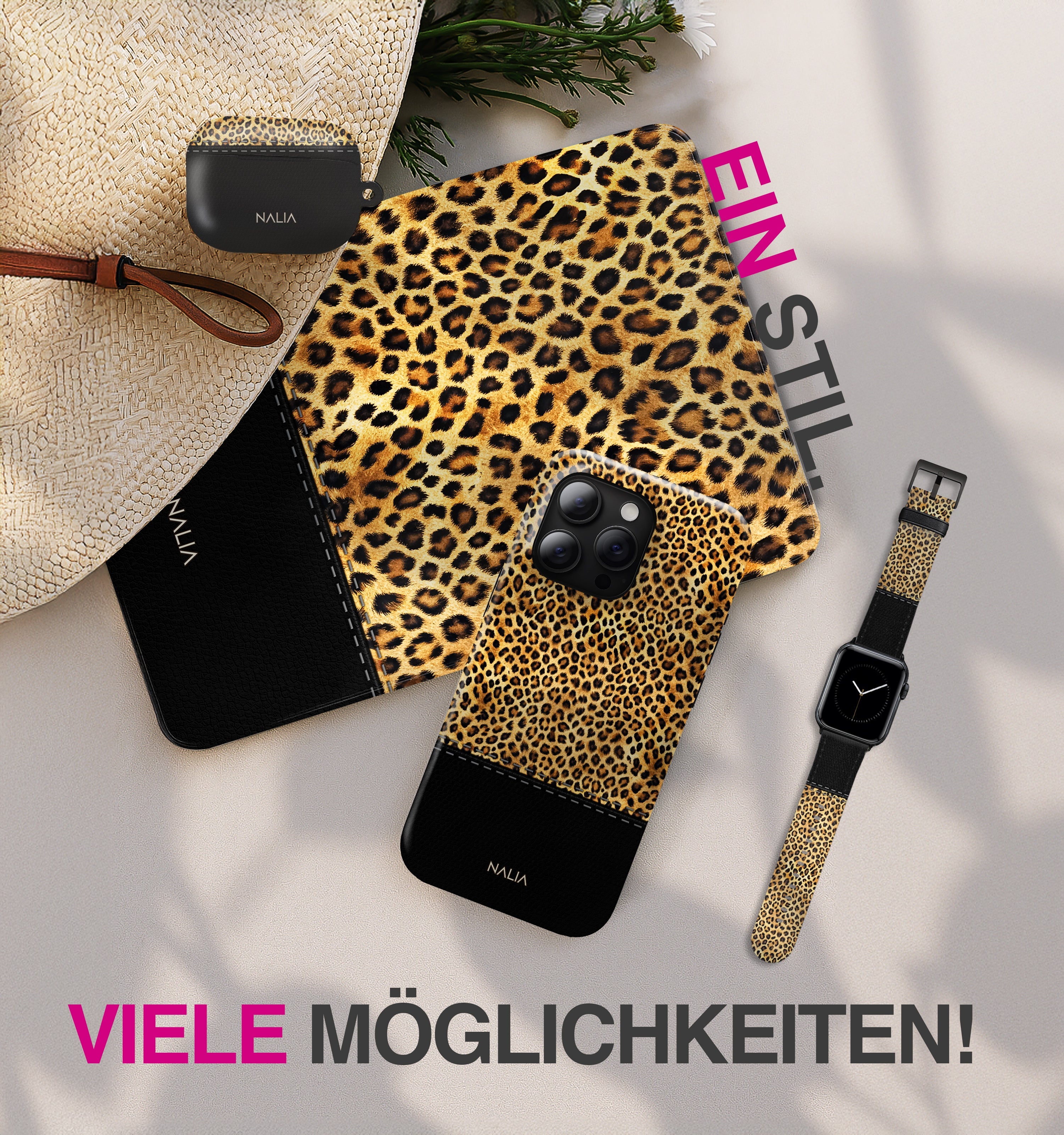 Safari - AirPods 4 Hülle NALIA Protective Hülle