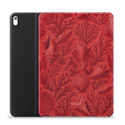 Corallo iPad Air 11 (8. Gen.) Klapphülle mit Muscheln und Korallen