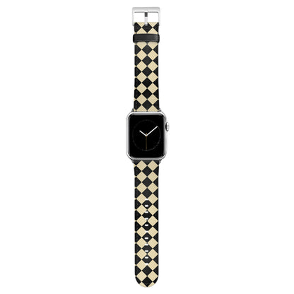 Soho - Apple Watch Armband 38-41mm & 42 (ab Serie 10) 38-41mm & 42 (ab Serie 10) Matt Silber NALIA Kunstleder Armband