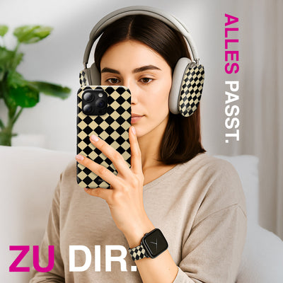 Soho - Apple Watch Armband 38-41mm & 42 (Serie 10-11) 38-41mm & 42 (Serie 10-11) Matt Silber NALIA Kunstleder Armband