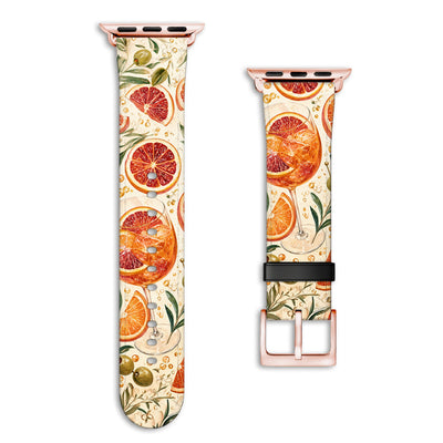 Aperitivo - Apple Watch Armband 38/40/41/42mm 38 40 41 42mm Rose Gold Matte NALIA Kunstleder Armband