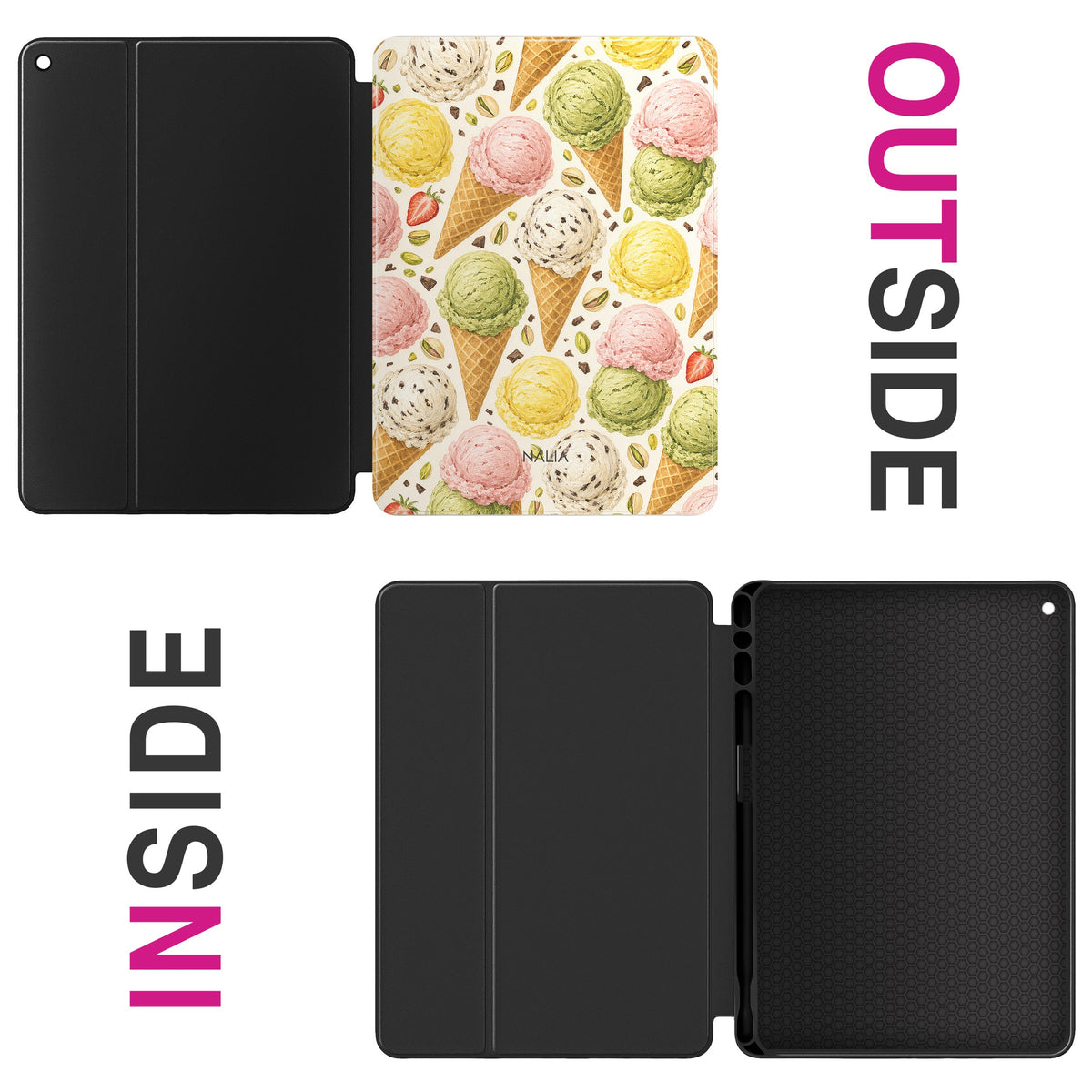 Gelato - iPad (9th/8th/7th Generation) Hülle NALIA Protective Hülle