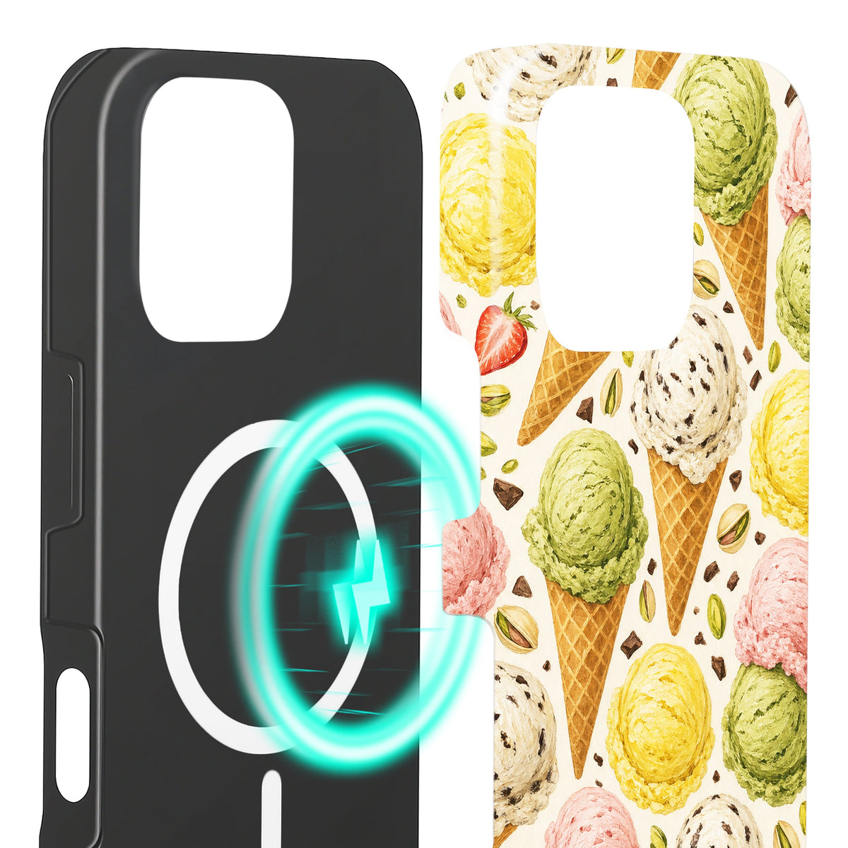 Gelato - iPhone 16 Pro Max Hülle NALIA Protective Hülle
