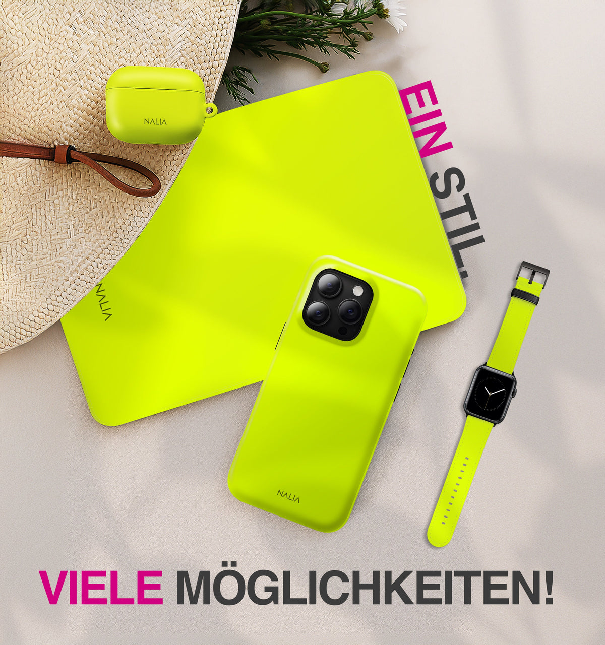 Canarino iPhone 15 Pro Max Hülle von NALIA