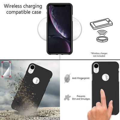 NALIA Neon Silikonhülle für iPhone XR – Soft-Touch & Signal-Neon – NEONSHOCK (Matte Schutzhülle) – Marke aus Berlin Orange NALIA Protective Hülle