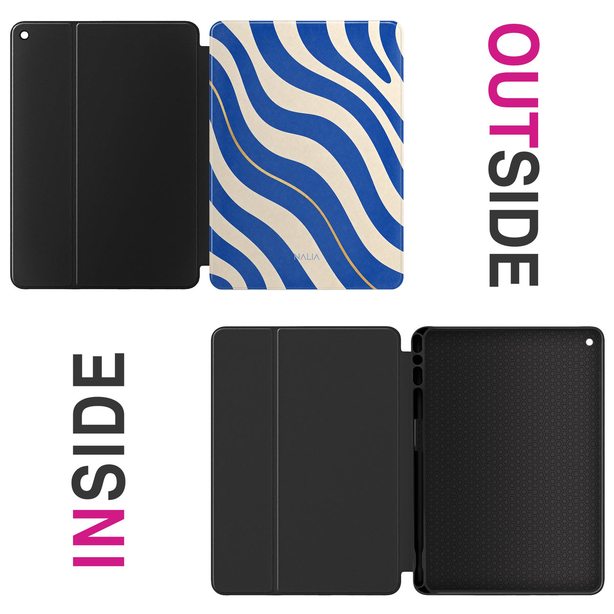 Indigo - iPad (9th/8th/7th Generation) Hülle NALIA Protective Hülle