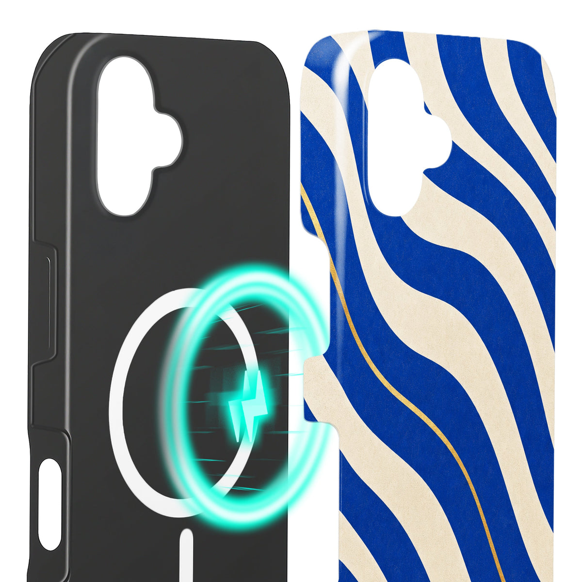 Indigo - iPhone 16 Plus Hülle NALIA Protective Hülle