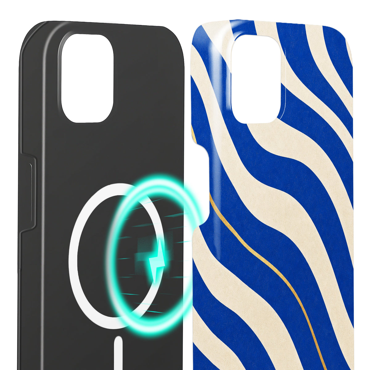Indigo - iPhone 15 Hülle NALIA Protective Hülle