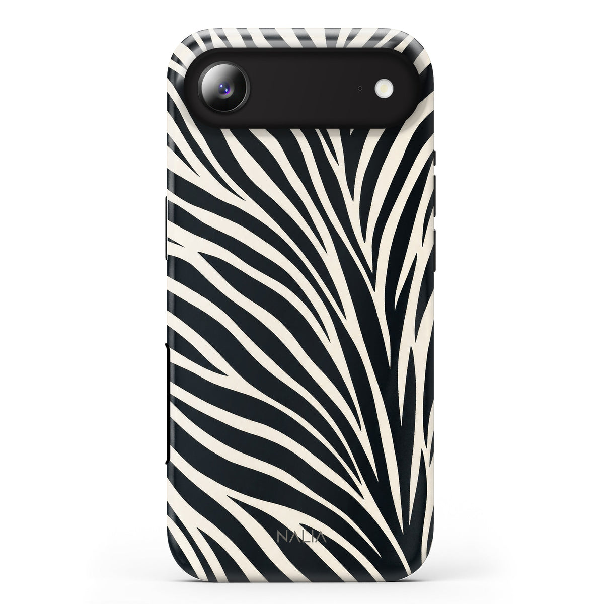 Domino iPhone 17 Air Hülle mit Zebramuster, Rückseite