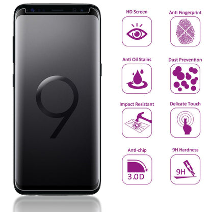 NALIA Sicht Schutzglas für Samsung Galaxy S9, Anti Spy Blickschutz Privacy Glas