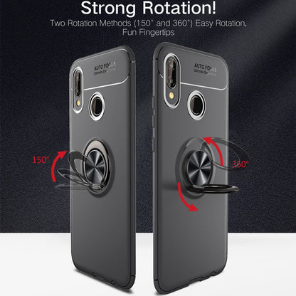 NALIA Ring Hülle für Huawei P20 Lite, Schutz Cover magnetisch Silikon Handy Case