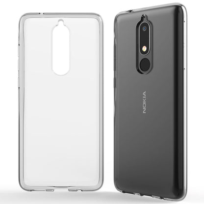 Nokia 5.1 (2018) Handy Hülle von NALIA, Soft TPU Silikon Case Cover Bumper Etui