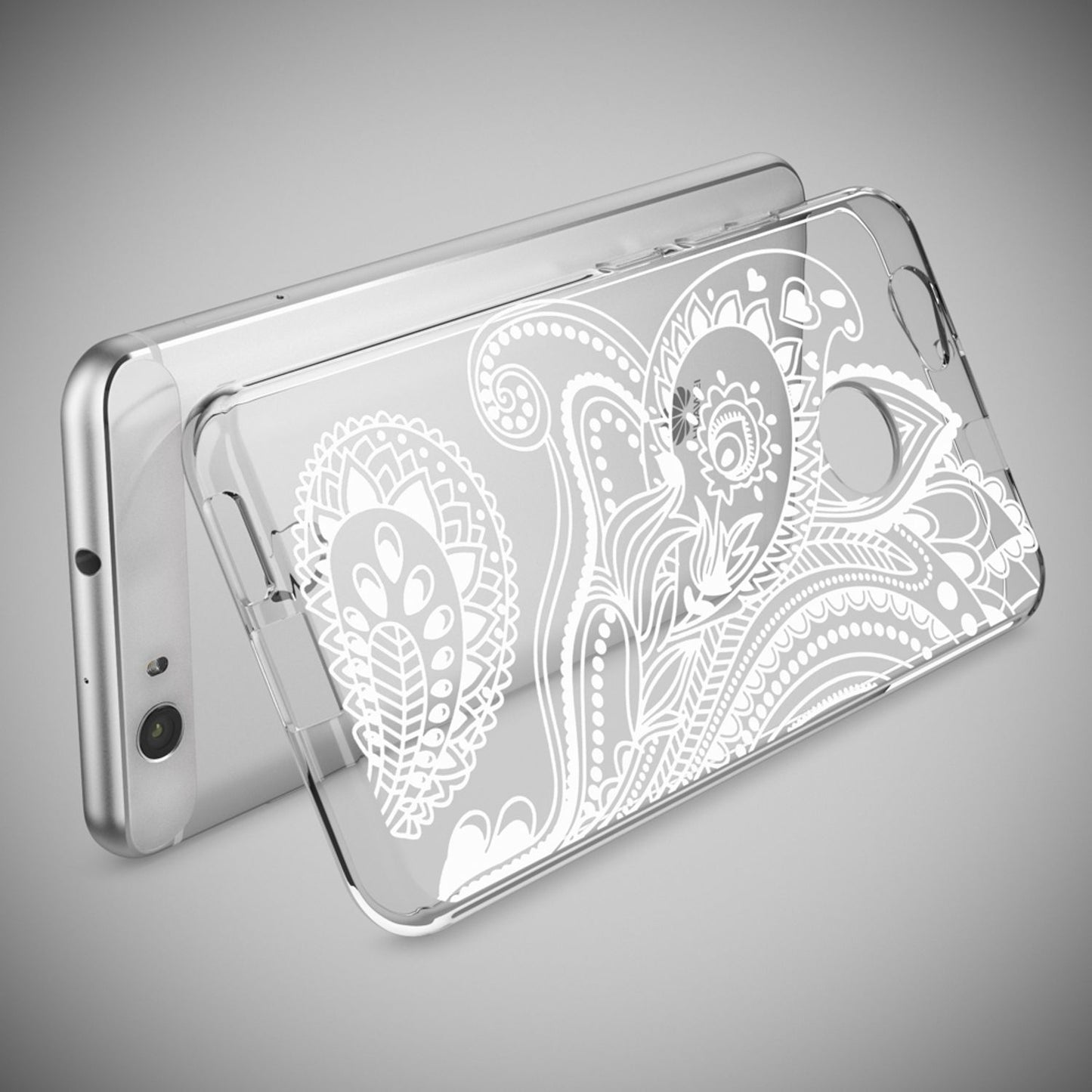 Huawei Nova Handy Hülle von NALIA, Silikon Motiv Case Cover Muster TPU Schutz