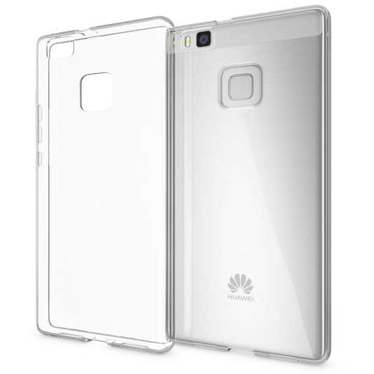 NALIA Hülle für Huawei P9 Lite 2016, Slim Crystal Case Schutzhülle Handyhülle