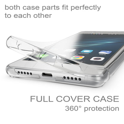 Huawei P9 Lite 2016 Hülle 360° Handyhülle von NALIA, Silikon Full Cover Schutz