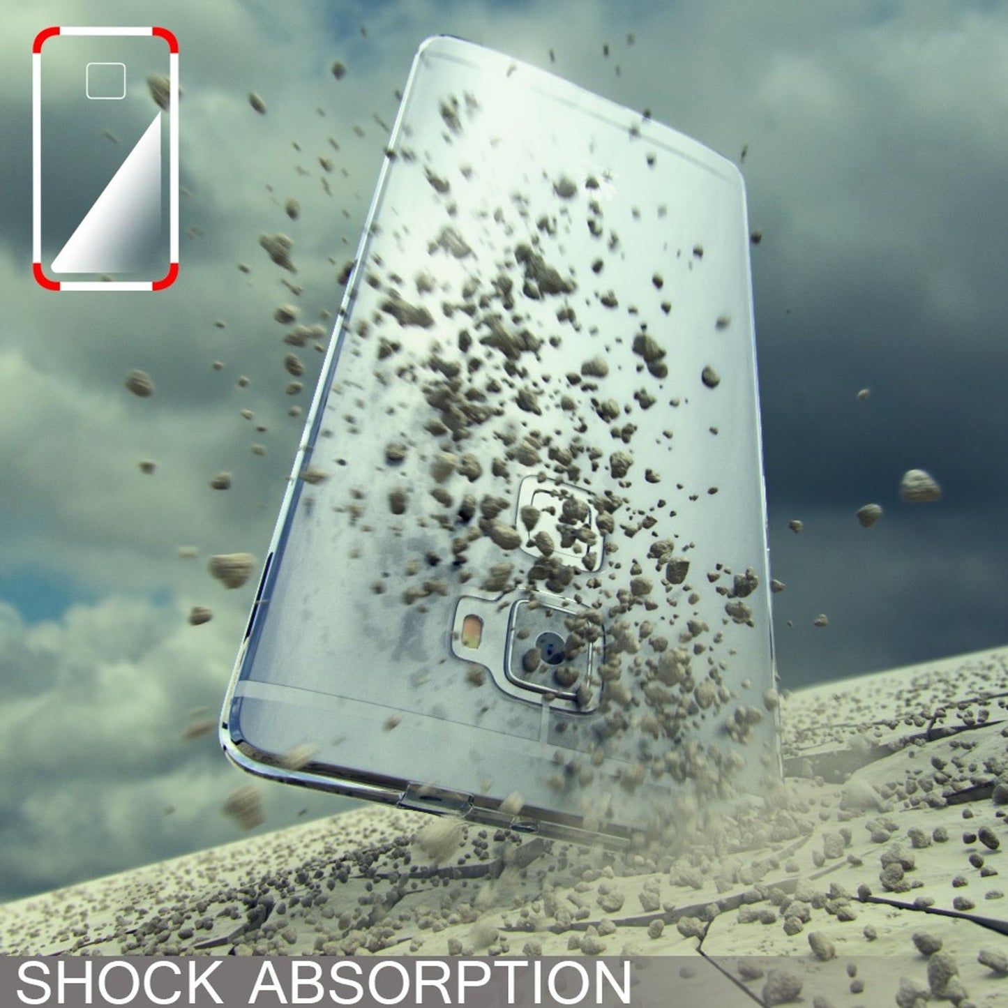 NALIA Hülle für Huawei Mate S, Slim Handyhülle Case Cover Crystal Schutzhülle