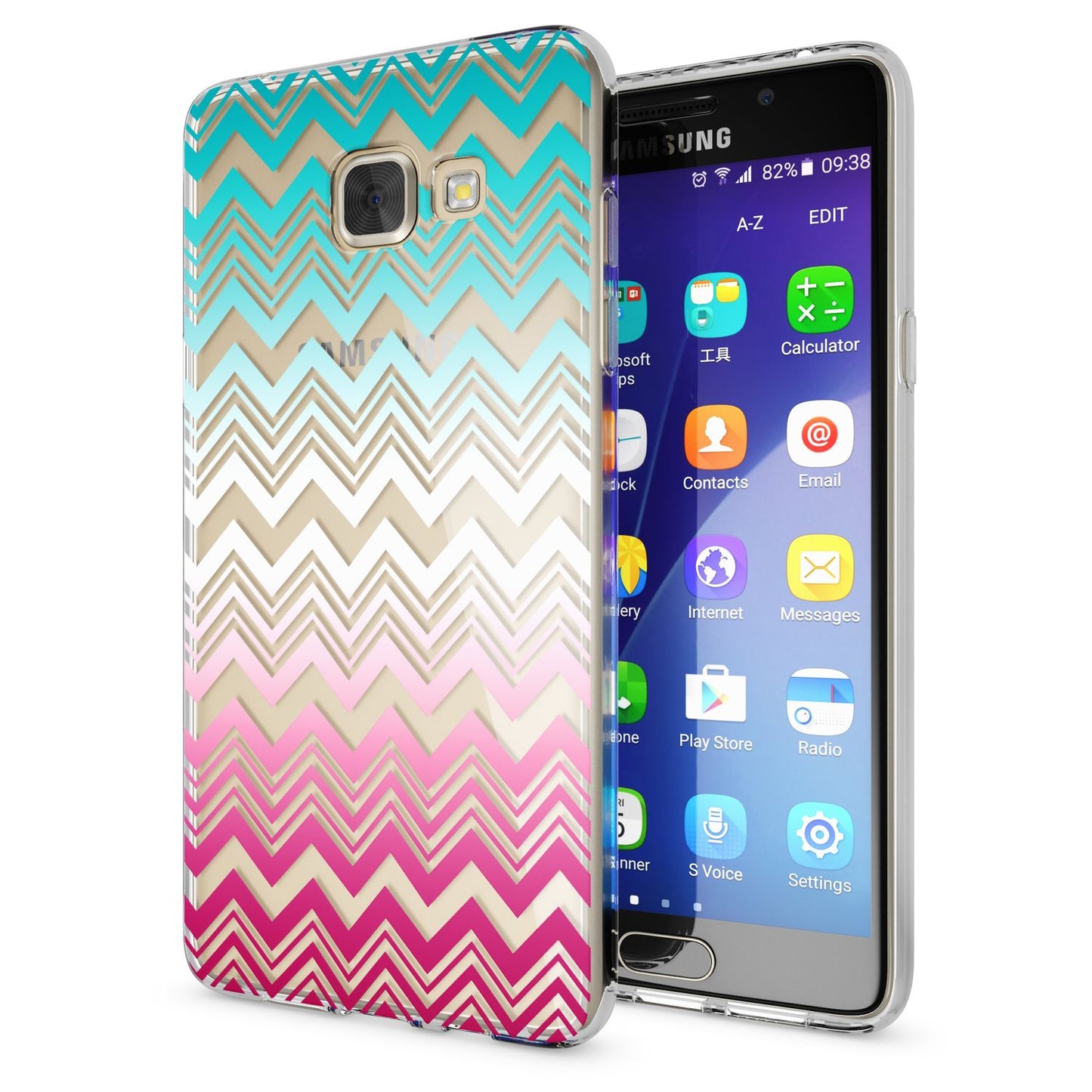 Samsung Galaxy A5 2016 Handy Hülle von NALIA, Silikon Case TPU Motiv Cover Bumper