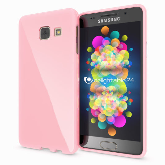 NALIA Handyhülle für Samsung Galaxy A3 2017, Ultra Slim Silikon Hülle Jelly Case