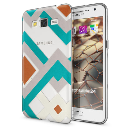 Samsung Galaxy Grand Prime Hülle Handyhülle von NALIA, Slim Silikon Motiv Case
