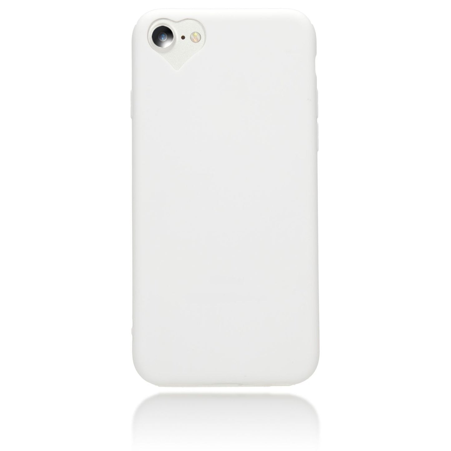 NALIA Handy Hülle für iPhone SE 2022 / SE 2020 / 8 / 7, Herz Case Cover Schutz