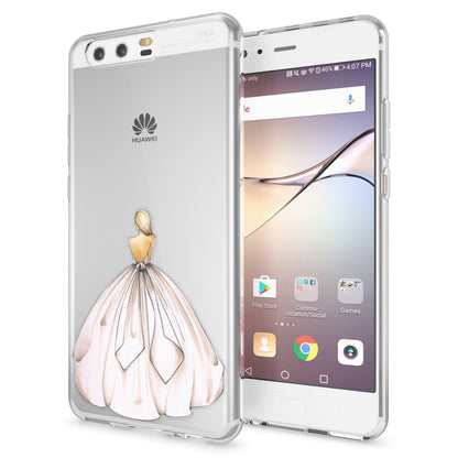 Huawei P10 Hülle Handyhülle von NALIA, Slim Silikon Motiv Case Cover Schutzhülle