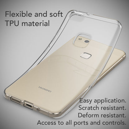Huawei P10 Lite Hülle Handyhülle von NALIA, Slim Silikon Motiv Cover Schutzhülle