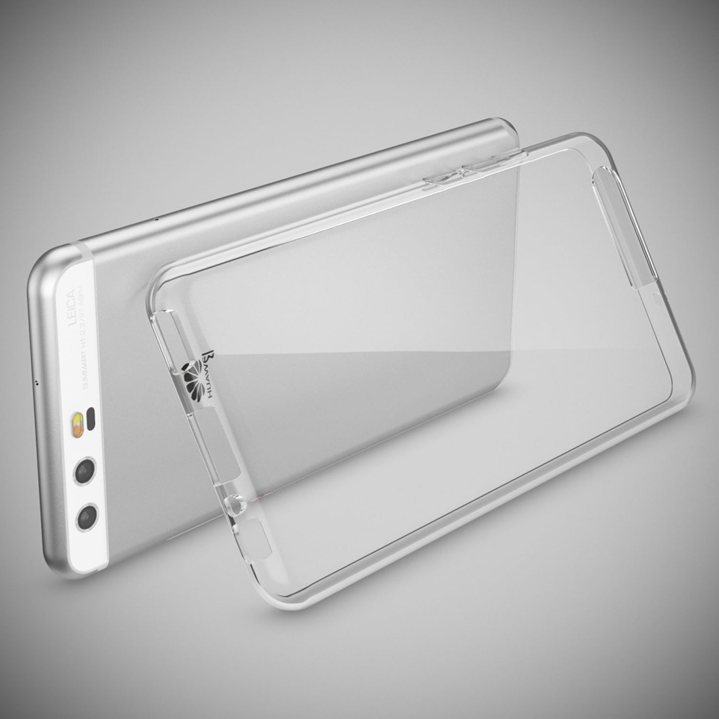 Huawei P10 Handy Hülle von NALIA Case Cover Transparent Schutzhülle Bumper Tasche