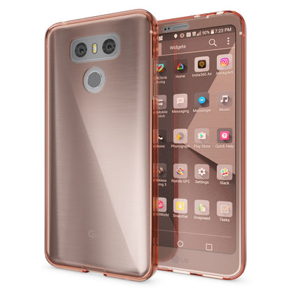 NALIA Handy Hülle für LG G6, 360 Grad Full Cover Case Schutz TPU Silikon Schale