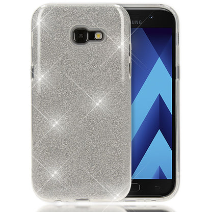 Samsung Galaxy A3 2017 Handy Hülle von NALIA, Silikon Glitzer Cover Case Schutz
