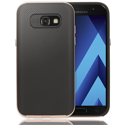 Samsung Galaxy A3 2017 Carbon Handy Hülle von NALIA, Silikon Cover Case & Bumper