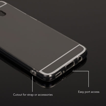 Samsung Galaxy S8 Spiegel Hülle von NALIA, Mirror Case Dünne Silikon Handyhülle