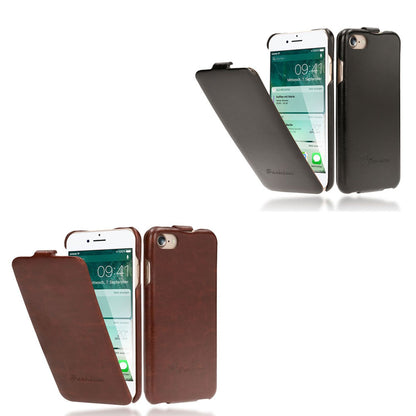 NALIA Klapp Handy Hülle für iPhone SE 2022 / SE 2020 / 8 / 7, Kunst Leder Flip Case Cover
