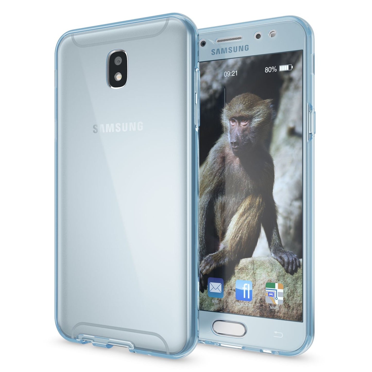 Samsung Galaxy J5 2017 (EU-Modell) 360 Grad Hülle von NALIA, Silikon Full-Cover