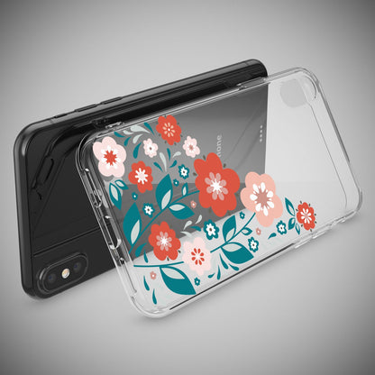 NALIA Hülle für iPhone XS Max, Slim Silikon Motiv Case Cover, Schutzhülle Dünn