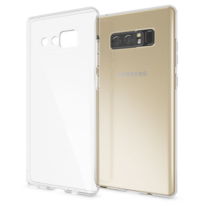 Samsung Galaxy Note 8 Handy Hülle von NALIA, Transparent Slim Silikon Case Cover