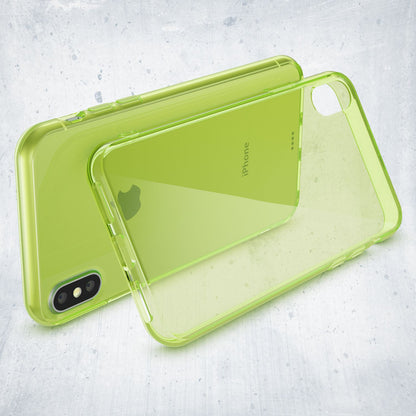 NALIA Hülle für Apple iPhone X XS, Slim Handy Schutz Case Silikon Cover Bumper