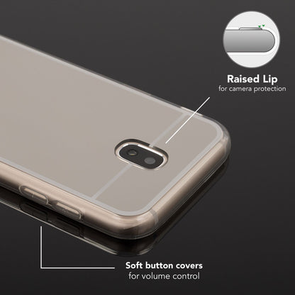 Samsung Galaxy J5 2017 (EU) Spiegel Hülle von NALIA TPU Silikonhülle Mirror Case