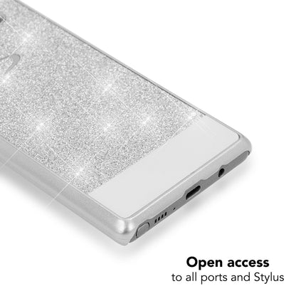 Samsung Galaxy Note 8 Glitzer Handy Hülle von NALIA Glitter Hard Case Cover Bling