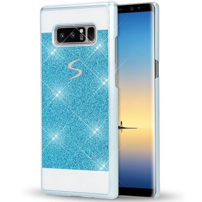 Samsung Galaxy Note 8 Glitzer Handy Hülle von NALIA Glitter Hard Case Cover Bling