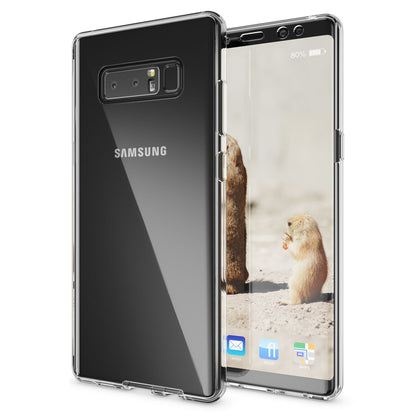 Samsung Galaxy Note 8 360 Grad Handy Hülle von NALIA, Rundum Silikon Cover Case