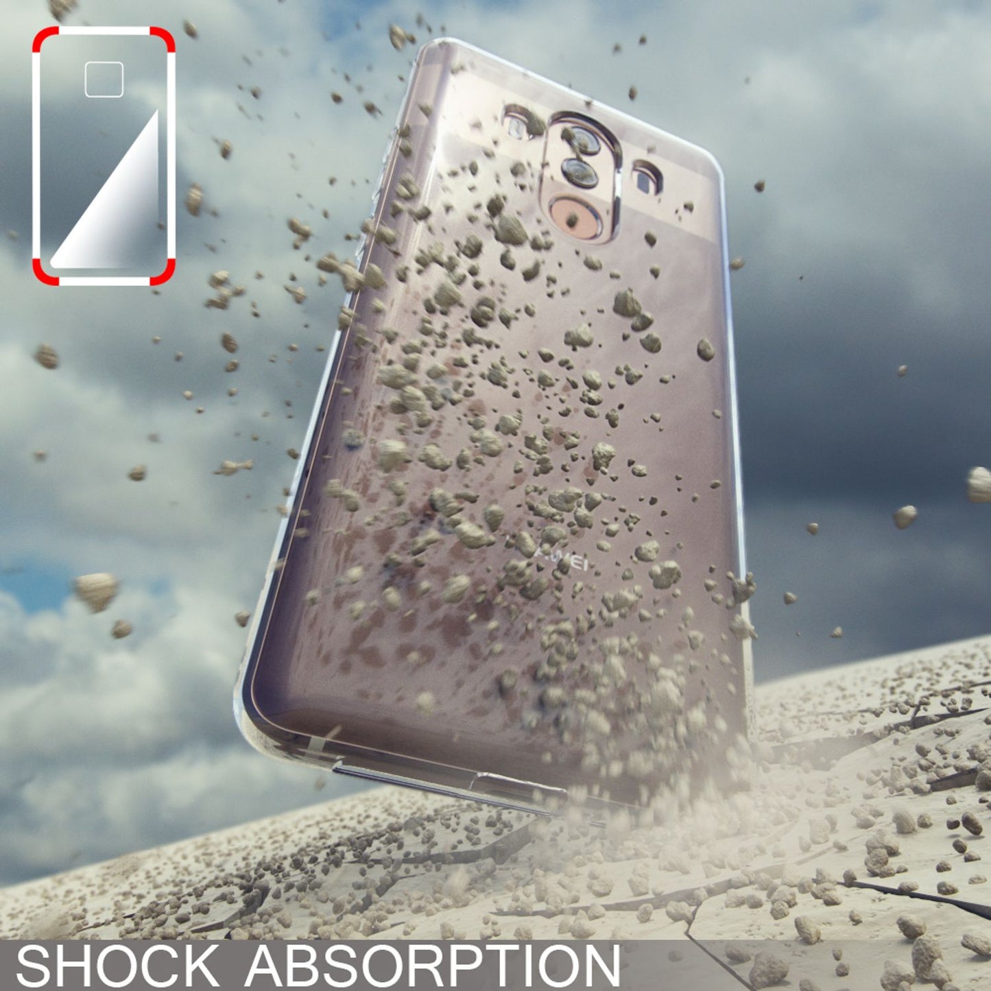 Huawei Mate 10 Pro Handy Hülle von NALIA Dünn Transparent Cover Case Durchsichtig