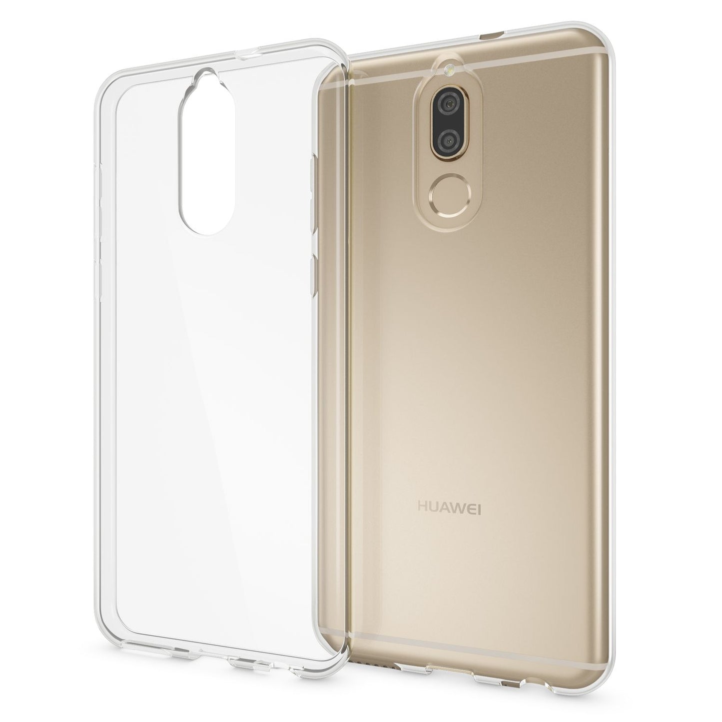 Huawei Mate 10 Lite Handy Hülle von NALIA, Silikon Case Transparent Cover Schutz
