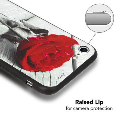 NALIA Handy Hülle für iPhone SE 2020 / 8 / 7, Motiv Case Schutz Cover Tasche TPU