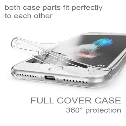 Apple iPhone 7 Plus / 8 Plus 360 Grad Handy Hülle von NALIA, Full Cover Case