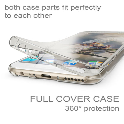 Huawei Mate 10 Lite Hülle 360 Grad Handyhülle von NALIA, Full Cover vorne hinten