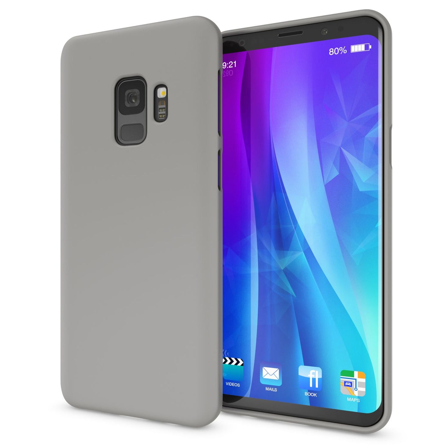 Samsung Galaxy S9 Hülle Handyhülle von NALIA, Ultra-Slim TPU Silikon Neon Case