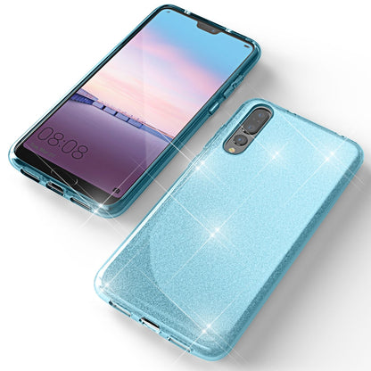 Huawei P20 Pro Handy Hülle von NALIA, Glitzer Silikon Cover Case Schutz Glitter