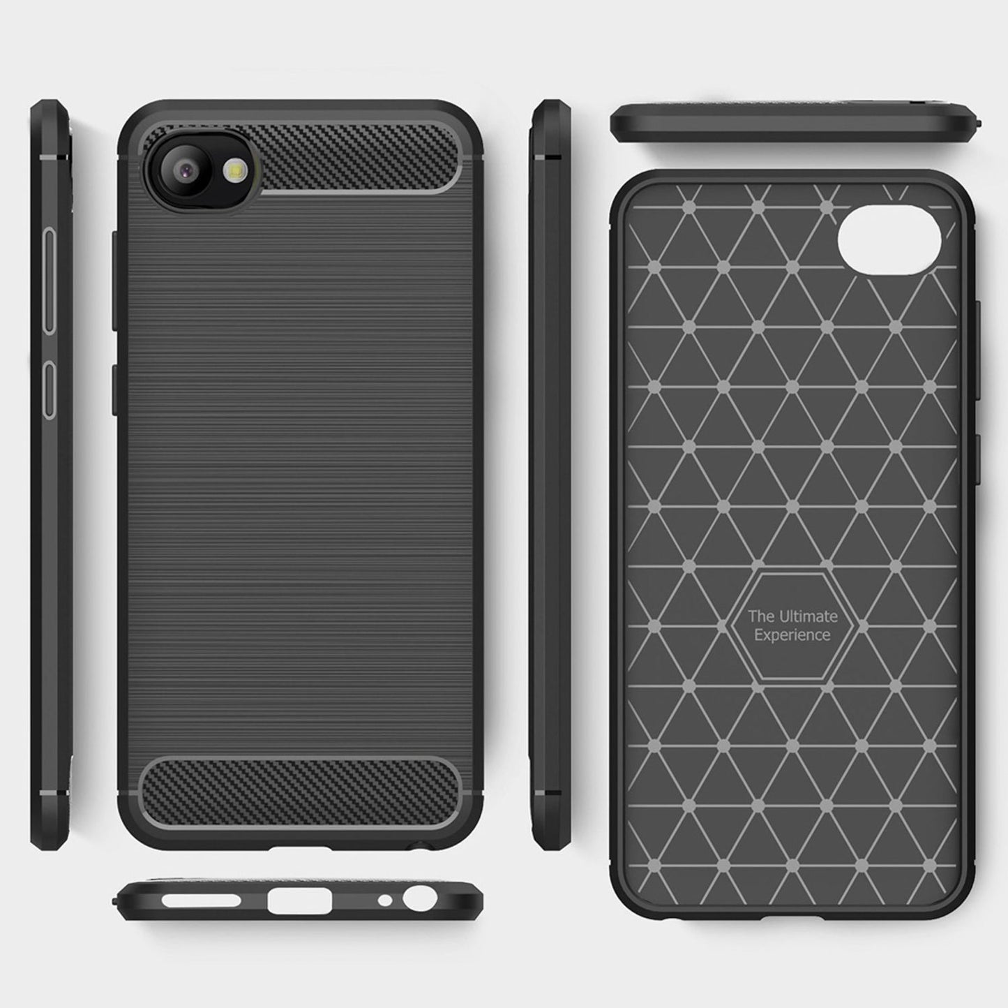 HTC Desire 12 Handy Hülle von NALIA, Silikon Case Cover Dünn Schutz Etui Tasche