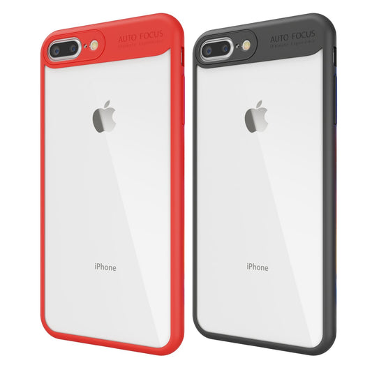 Apple iPhone 8 Plus / 7 Plus Handy Hülle von NALIA, Durchsichtiges Hard Case