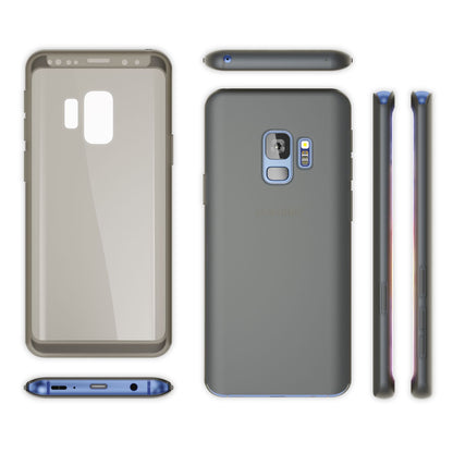 NALIA 360 Grad Handy Hülle für Samsung Galaxy S9, Full Cover Case Silikon Bumper